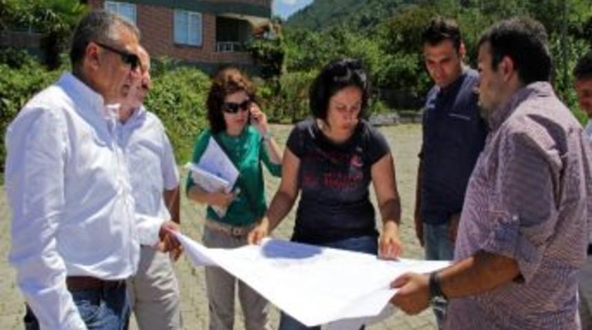 Tirebolu&rsquo;da Altyapı &Ccedil;alışması