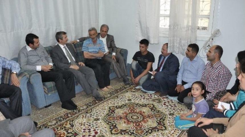 Milletvekili Tayyar İle Başkan Tahmazoğlu Aile Ziyaretinde
