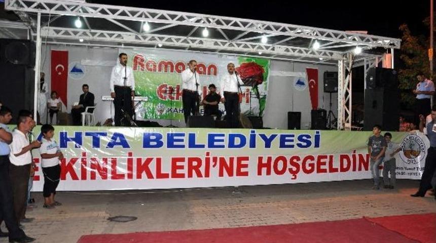 Kahta Belediyesi'nden Ramazan Etkinliği