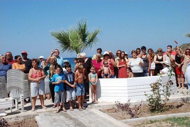 Didim Huzur Aile Sitesi'nde Atatürk Büstü Açılışı