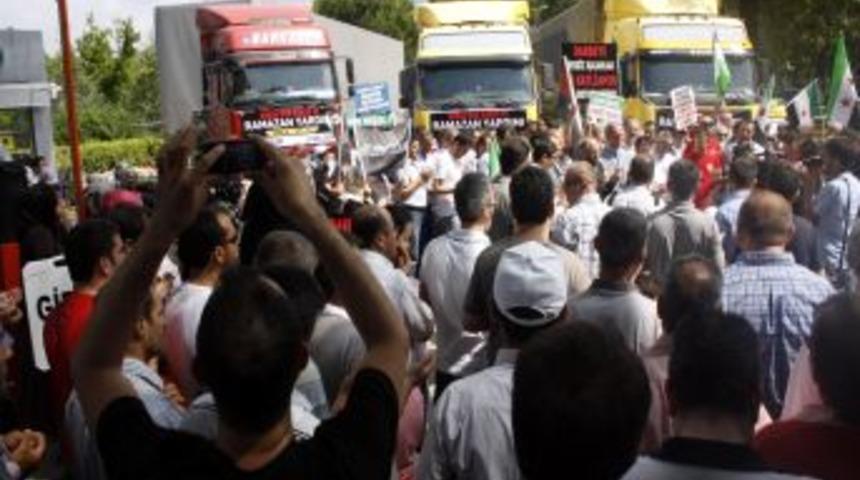 Bursa&rsquo;dan Suriye&rsquo;ye 4 TIR Yardım G&ouml;nderildi