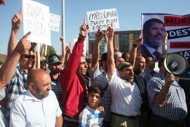 Mısır’daki Katliam Erzincan’da Protesto Edildi.