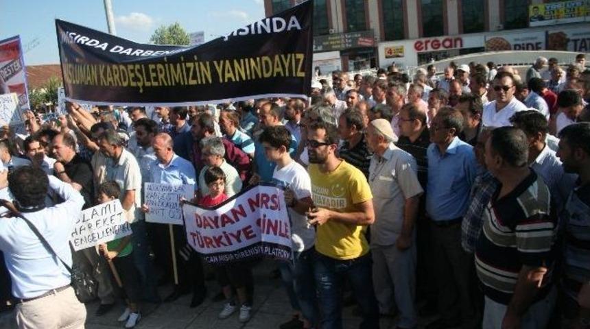 Mısır&rsquo;daki Katliam Erzincan&rsquo;da Protesto Edildi.