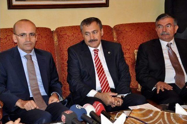 Bakan Şimşek Ve Bakan Yılmaz’dan Mısır Açıklaması