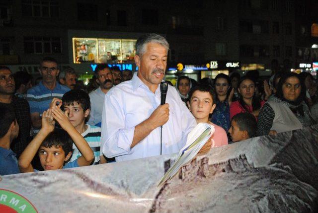 Hakkari’de Kale Için Yürüyüş Yapıldı