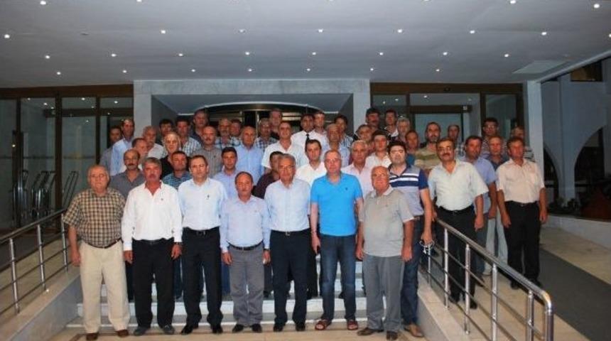 K&ouml;y Muhtarlarından Mesut Ergin&rsquo;e Yakın İlgi