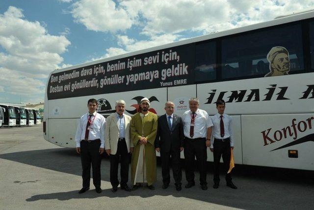 Yunus Emre Otobüslerle Gönül Yolculuğuna Çıktı