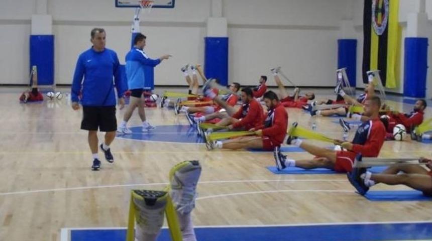 Aydınspor 1923 Salonda &Ccedil;alıştı