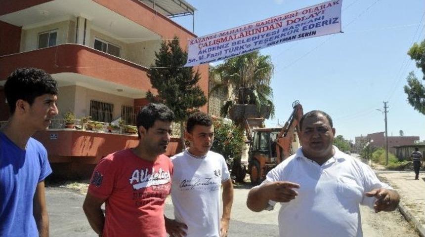 Mersin'de Asfaltlama &Ccedil;alışması