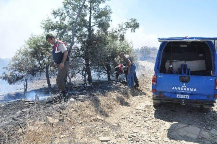Orman Yangını Köyü Tehdit Ediyor G4