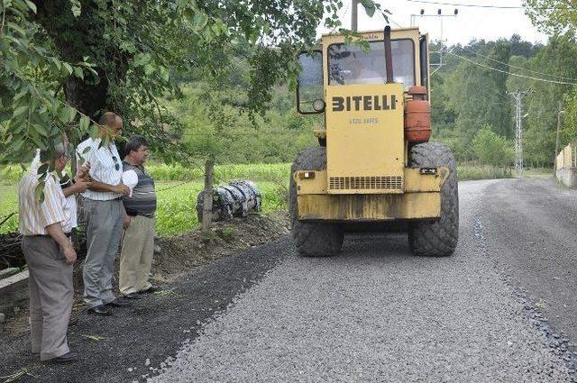 Ereğli’nin Köylerinde Asfalt Ve Yol Bakım Çalışması Yapılıyor