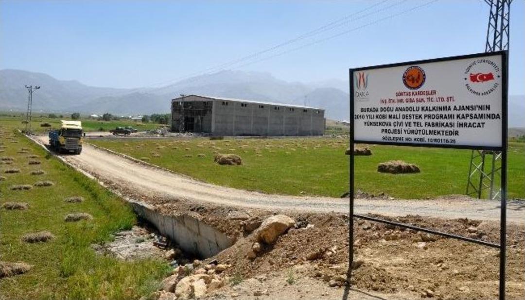 Y&uuml;ksekova'ya 1 Milyon Dolarlık Fabrika