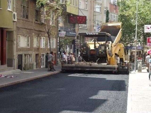 Peştemalcı Caddesi Asfaltlandı