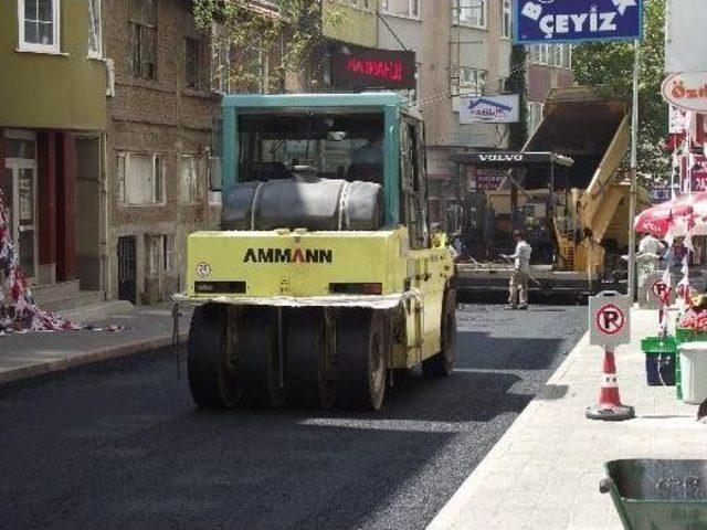 Peştemalcı Caddesi Asfaltlandı