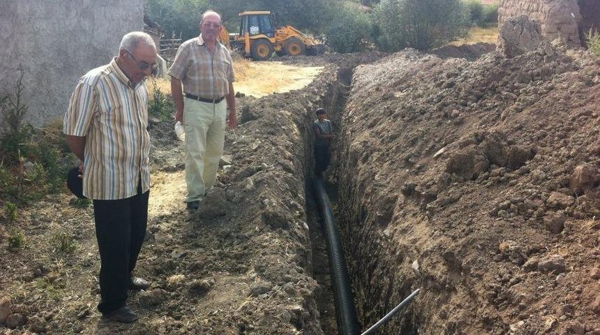 Yerk&ouml;y'de Kanalizasyon &Ccedil;alışmaları Tamamlandı