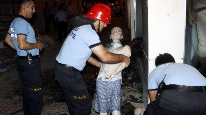 Ordu&rsquo;da Giyim Mağazasında Yangın &Ccedil;ıktı