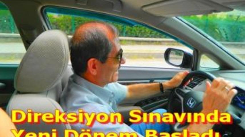Direksiyon sınavında yeni d&ouml;nem başladı