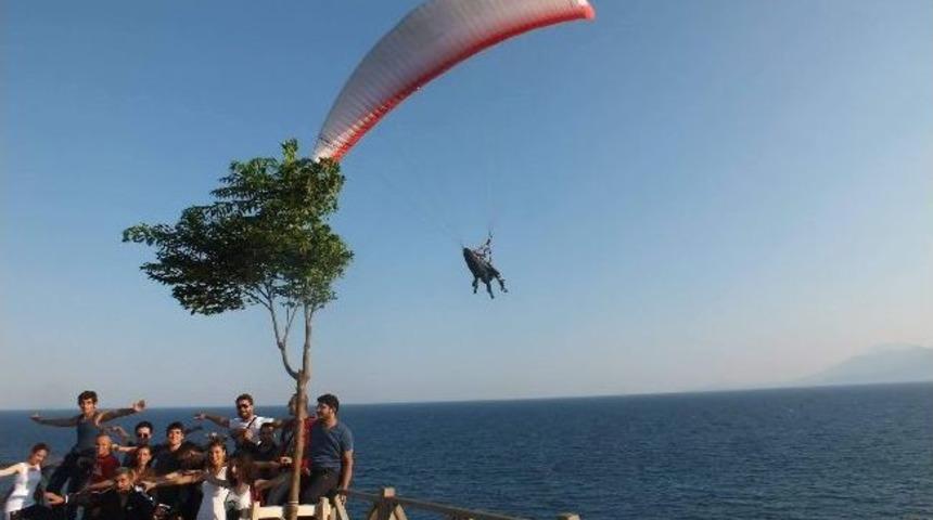 Yamaç Paraşütü Eğitimi Başladı