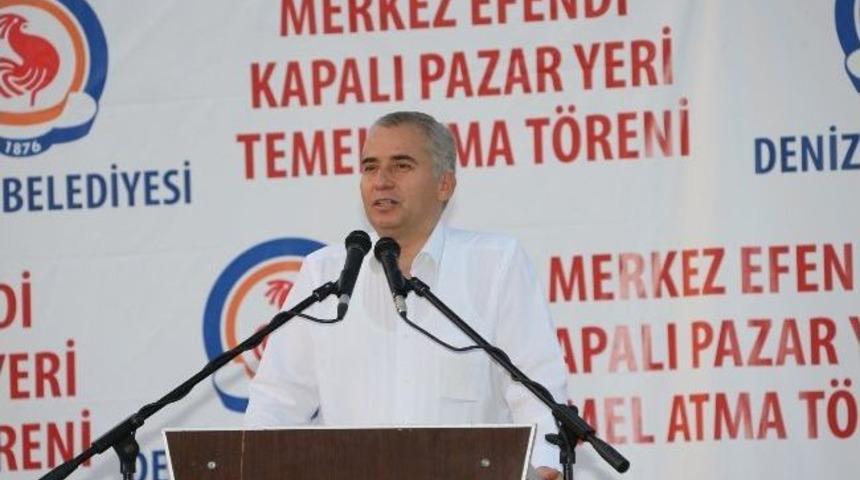 Denizli&rsquo;ye 10'uncu Kapalı Pazaryeri Yapılıyor