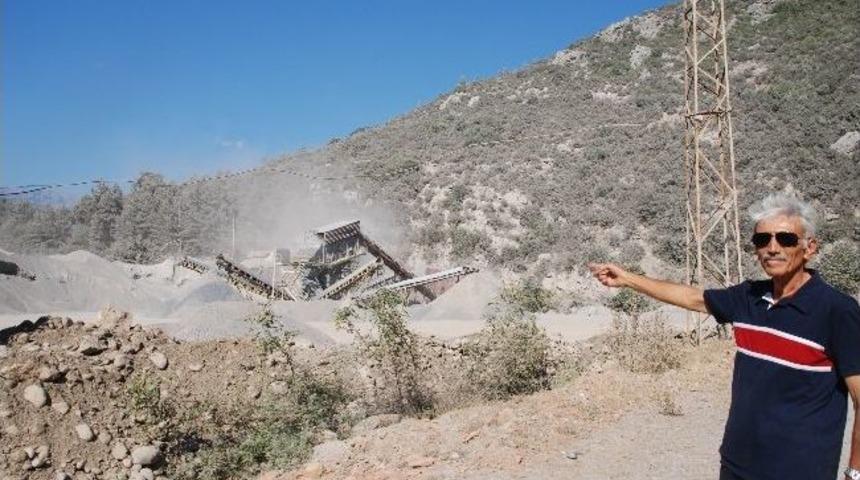 Taş Ocağına Tepkiler S&uuml;r&uuml;yor
