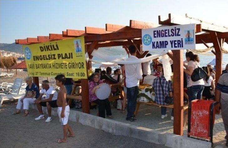 Dikili'de Engellilere Özel “engelsiz Plaj”ı Açıldı - İzmir Haberleri