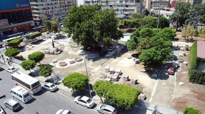 İn&ouml;n&uuml; Parkı Yeniden D&uuml;zenleniyor