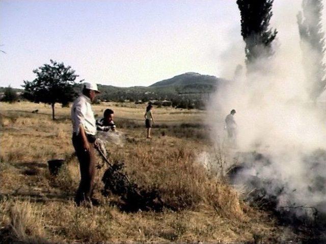 Eşme Anız Yangını Korkuttu 2