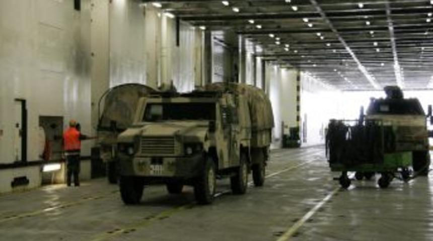 Alman Askeri Malzemelerin Trabzon Üzerinden Sevki Sürüyor