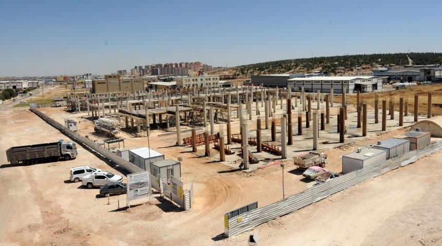 Aydınlar Oto Sanayi Sitesi'nin Inşaatı Yükseliyor