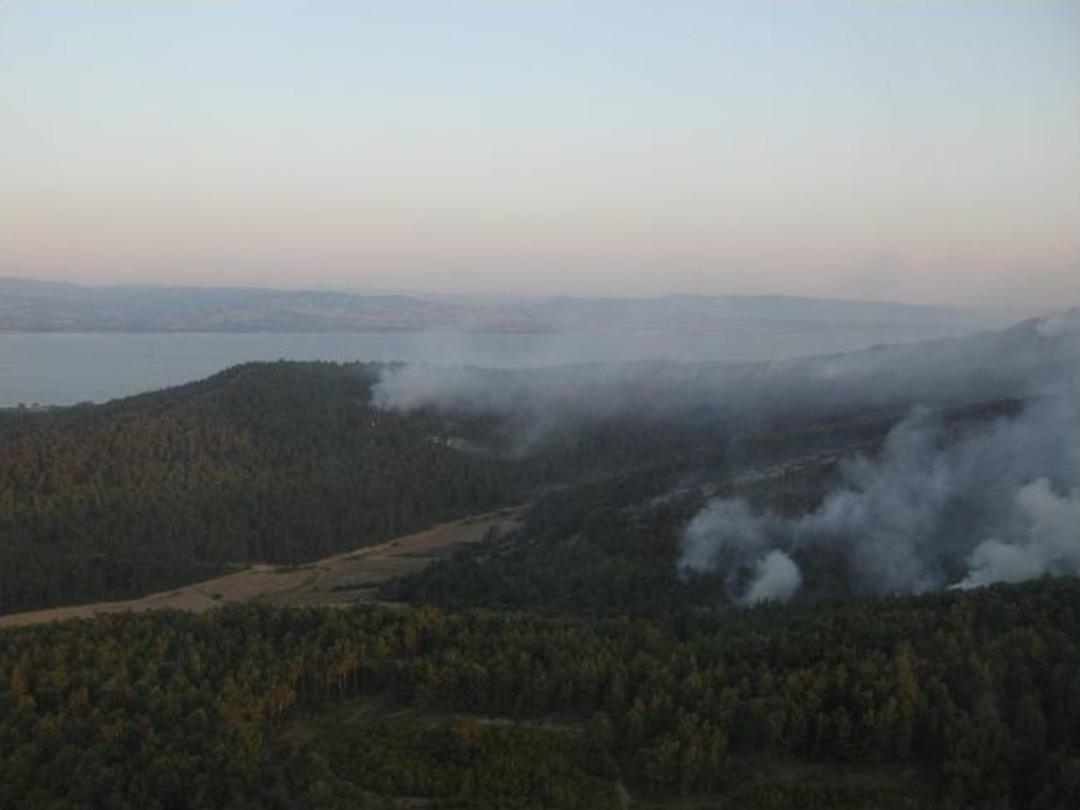 &Ccedil;anakkale'deki Acı Bilan&ccedil;o Havadan B&ouml;yle G&ouml;r&uuml;nt&uuml;lendi