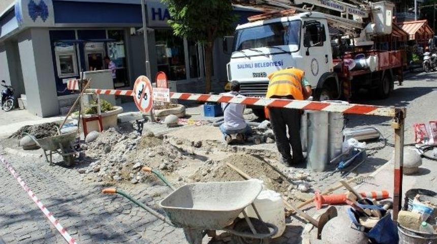 Salihli Sevgi Yolu’na Otomatik Bariyer Sistemi