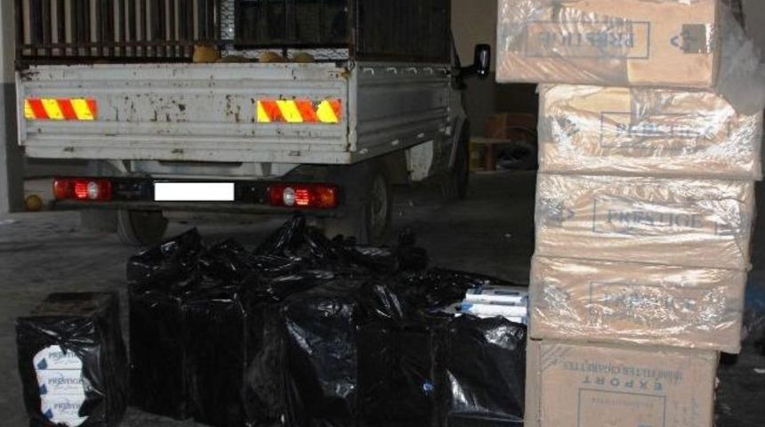 Gaziantep&rsquo;te 26 Bin 680 Paket Ka&ccedil;ak Sigara