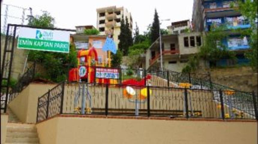 Emin Kaptan Parkı A&ccedil;ılışa Hazır