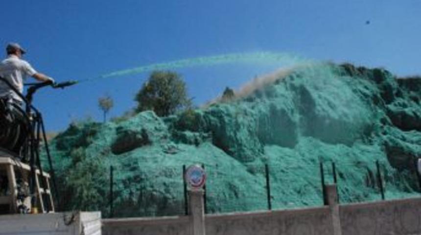 Belediye Yol Kenarındaki Yama&ccedil;lara Bitki Ekimi Yaptı