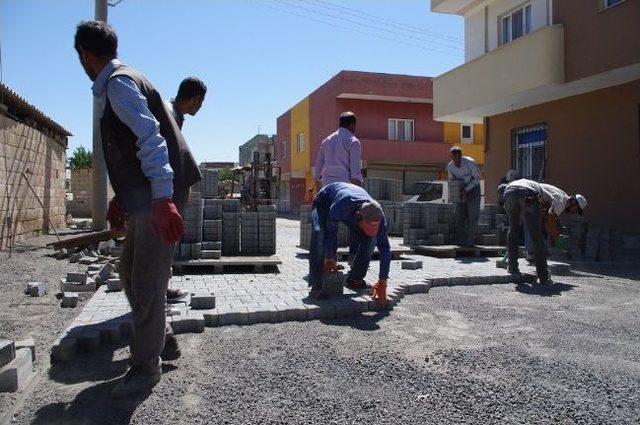 Viranşehir’de Yol Yapım Çalışmaları