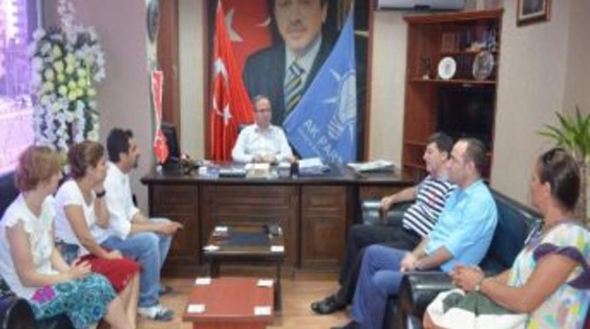Zeytin Dalı Barış Platformun&rdquo;dan Ak Parti'ye Ziyaret