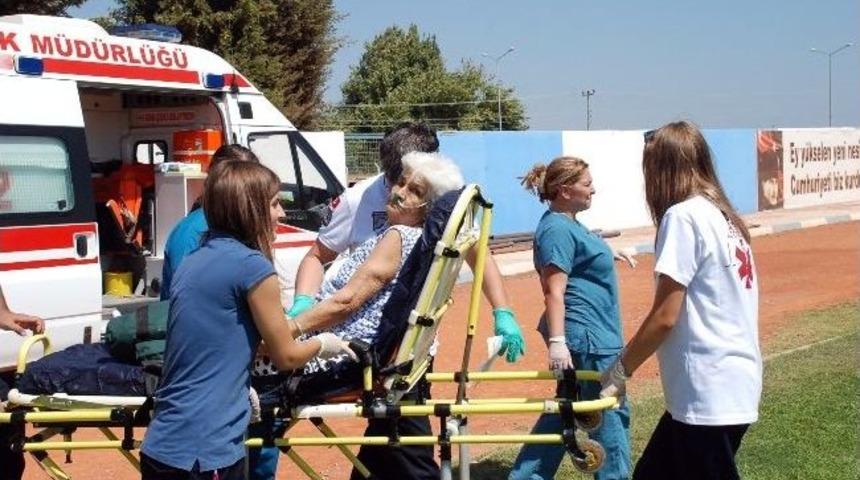 Kalp Hastası Ambulans Helikopterle Aydın&rsquo;a Sevk Edildi