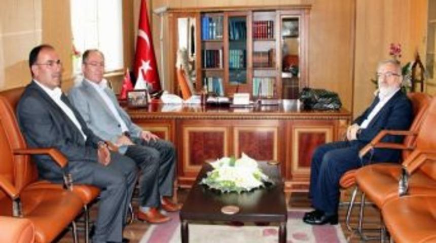 Ak Parti Milletvekili Hilmi Bilgin, M&uuml;ft&uuml; Şahin&rsquo;i Ziyaret Etti