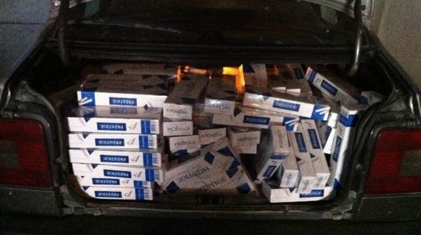 Erzincan&rsquo;da 16 Bin 500 Paket Ka&ccedil;ak Sigara Ele Ge&ccedil;irildi