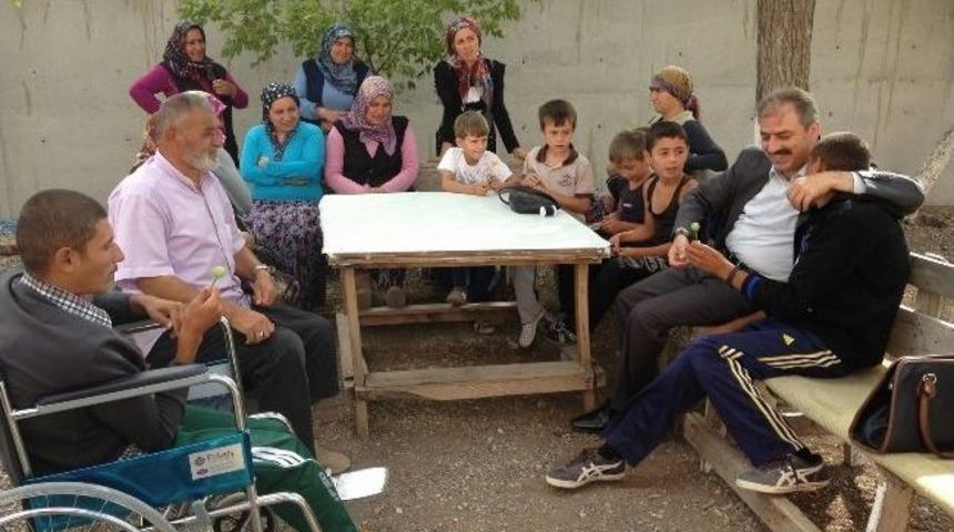 Engelli Kuzenlere Tekerlekli Sandalye