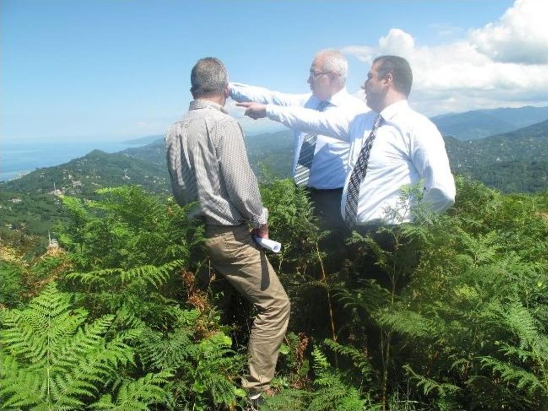 Rize Valisi &Ccedil;akır'dan Yatırımlara Yerinde İnceleme
