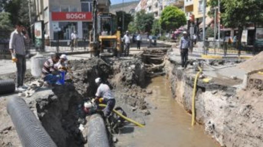 Soma'da Bölge Isıtma Sistemi Çalışması Bayram Sonuna