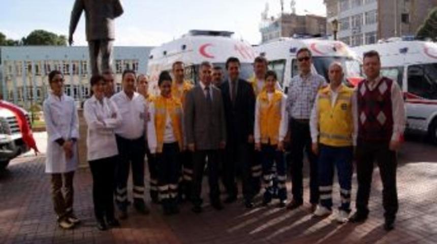 Aydın 112 İlk 7 Ayda 50 Bin Vakaya M&uuml;dahale Etti