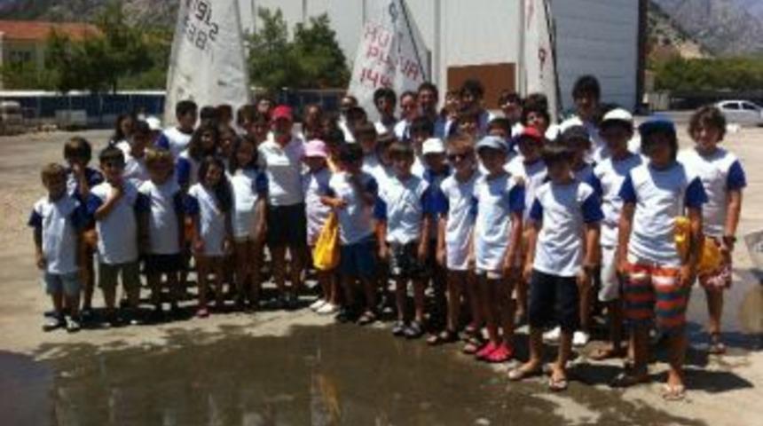 Yelken Branşında Antremanlar Devam Ediyor