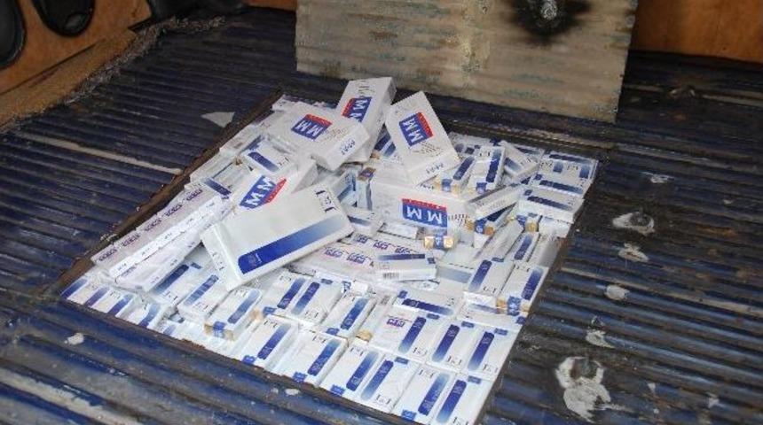 4 Bin Paket Ka&ccedil;ak Sigara Ele Ge&ccedil;irildi