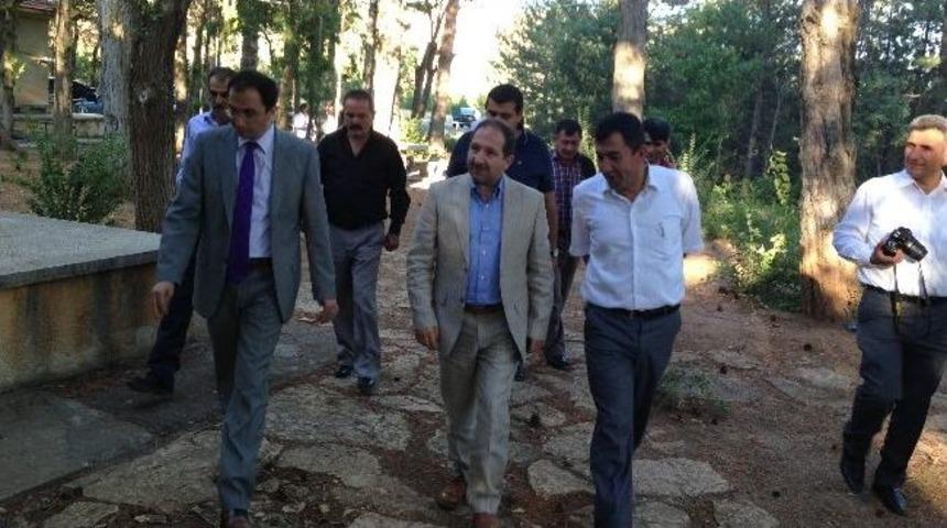 Milletvekili Faruk &Ouml;z, Doğanşehir'de İncelemelerde Bulundu