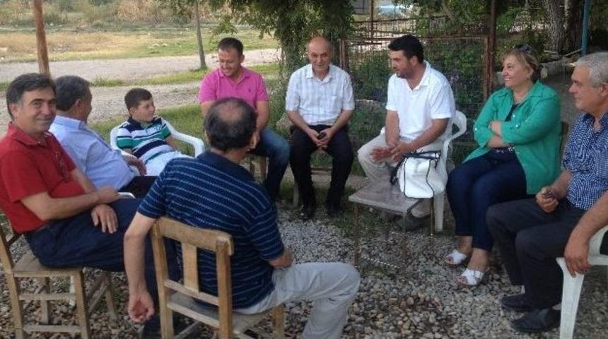 Chp&rsquo;li Baydar Yenipazar Ve Karpuzlu&rsquo;yu Ziyaret Etti