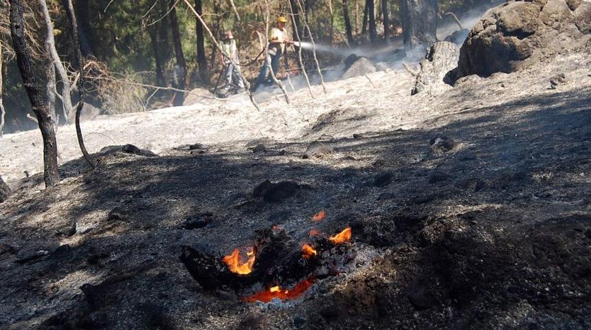 Orman Yangınlarına Karşı Anonslu &Ouml;nlem