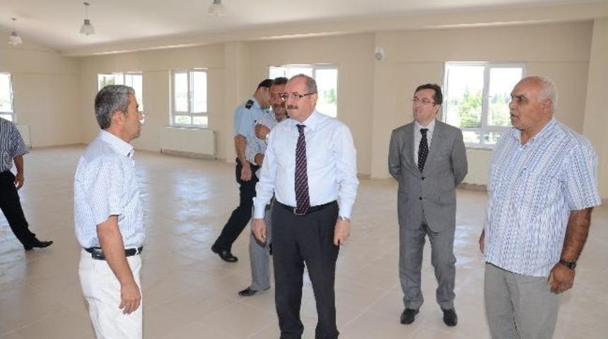 Vali Kocatepe Yatırımları Yerinde İnceledi