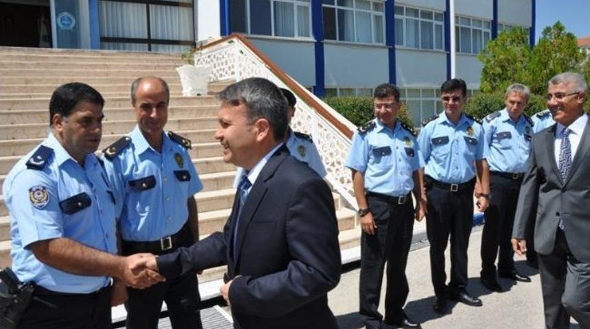 Emniyet M&uuml;d&uuml;r&uuml; Şahin&rsquo;den Aksaray Pmyo&rsquo;ya Veda Ziyareti